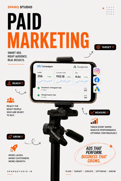Paid Marketing Agency in Hoshiarpur — Meta Ads, Google Ads & YouTube Campaigns That Generate Real